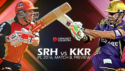 Sunrisers vs Knight riders Live Streaming Ipl 2017