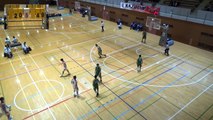 開志国際vs市立船橋(2Q)高校バスケ 2016 KAZU CUP