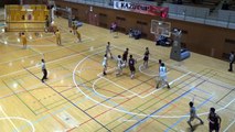 市立船橋vs明成(1Q)高校バスケ 2016 KAZU CUP