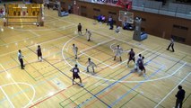 市立船橋vs明成(4Q 0:15まで)高校バスケ 2016 KAZU CUP
