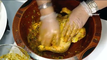 سفاري : دجاج بالتعميرة | ضلعة محمرة | عصائر الفواكه Samira TV