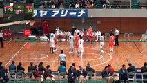 沼津中央vs浜松学院(Q4)高校バスケ 2016 新人戦東海大会準決勝