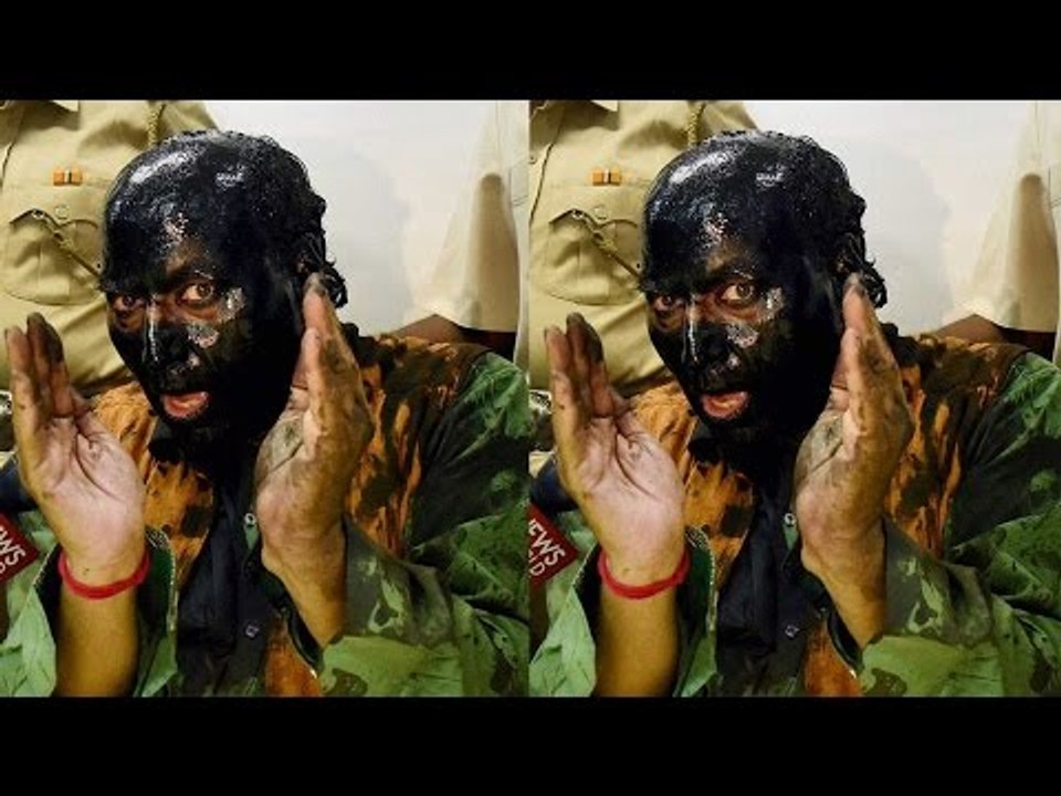 Ink throwing was a non violent message says Shiv Sena