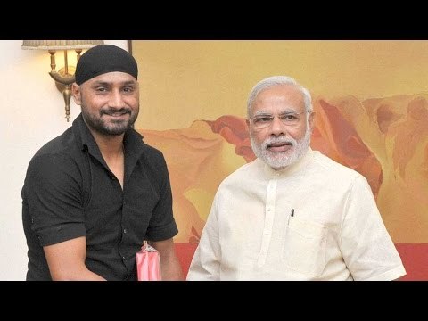 Harbhajan singh meets PM Modi, invites him for his wedding