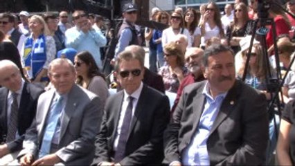 Kartal Meydanı'na Srebrenica Soykırım Anıtı Dikildi