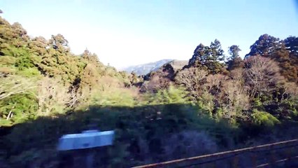 JR東海 特別快速 （313系5000番台運行） 超広角車窓 米原～名古屋～浜松 part 1/3