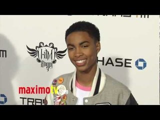 Jordan Newt will.i.am's TRANS4M i.am.angel Grammy Party 2013 ARRIVALS at Avalon Hollywood