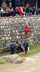 Bie një person nga një lartësi prej 5 metrash në Lumëbardh