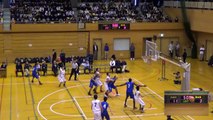 厚木東vsアレセイア(1Q)高校バスケ 2015 ウィンターカップ神奈川県予選決勝