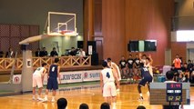 茨城vs愛知(4Q)高校バスケ 2015 わかやま国体少年男子バスケ準決勝