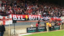 Le coup de sifflet final de RWDM-Tournai et la joie des Molenbeekois