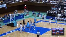 東山vs土浦日大(2Q)高校バスケ 2015 インターハイ準々決勝