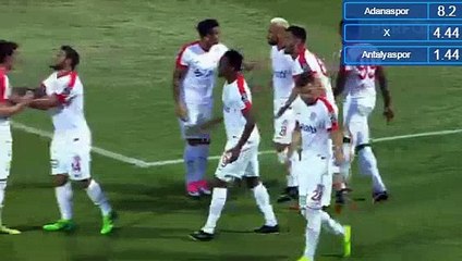 1-0 Deniz Kadah Goal HD - Adanaspor - Antalyaspor 30.04.2017