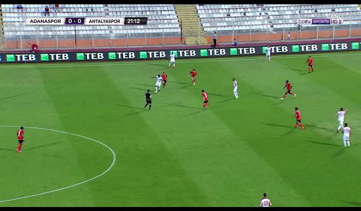Deniz Kadah Goal HD - Adanaspor AS 0-1 Antalyaspor - 30.04.2017