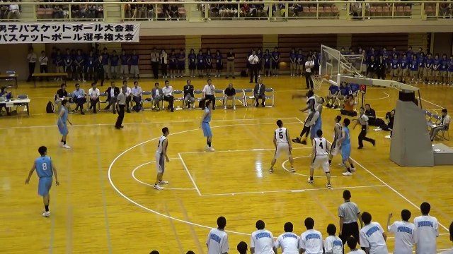 【高校バスケ】八王子学園八王子ドゥドゥ・ゲイ選手ハイライト（アリウープ２発・他）