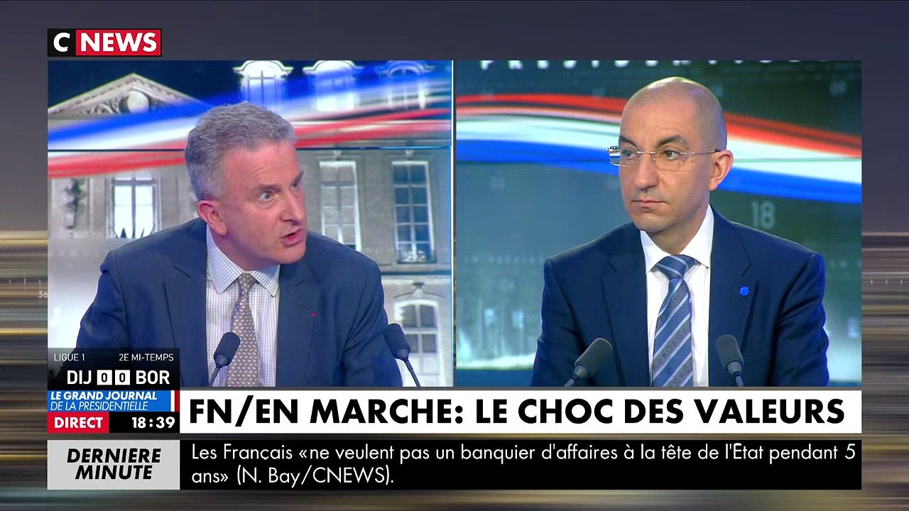 Jean Messiha, soutien de Marine Le Pen et Nicolas Tenzer, soutien d'Emmanuel Macron débattent sur l'OTAN