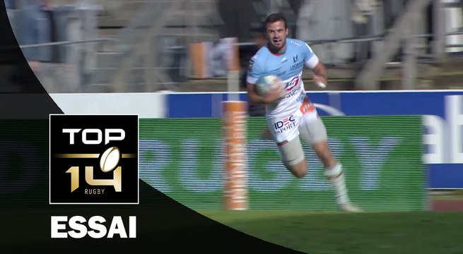 TOP 14 ‐ Essai 1 Martin LAVEAU (BAY) – Bayonne - Grenoble – J25 – Saison 2016/2017
