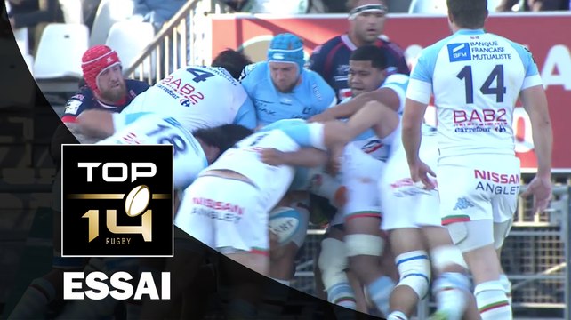 TOP 14 ‐ Essai Toma TAUFA (BAY) – Bayonne - Grenoble – J25 – Saison 2016/2017