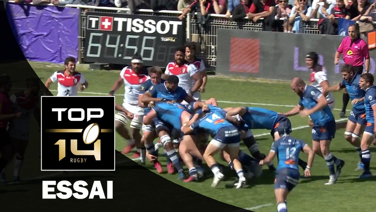 TOP 14 ‐ Essai Brice MACH (CAS) – Castres - Toulouse – J25 – Saison 2016/2017