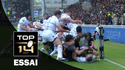 TOP 14 ‐ Essai Jérémie MAUROUARD (LAR) – La Rochelle - Montpellier – J25 – Saison 2016/2017