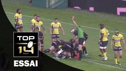 TOP 14 ‐ Essai Stéphane CLEMENT (LYO) – Lyon - Clermont – J25 – Saison 2016/2017