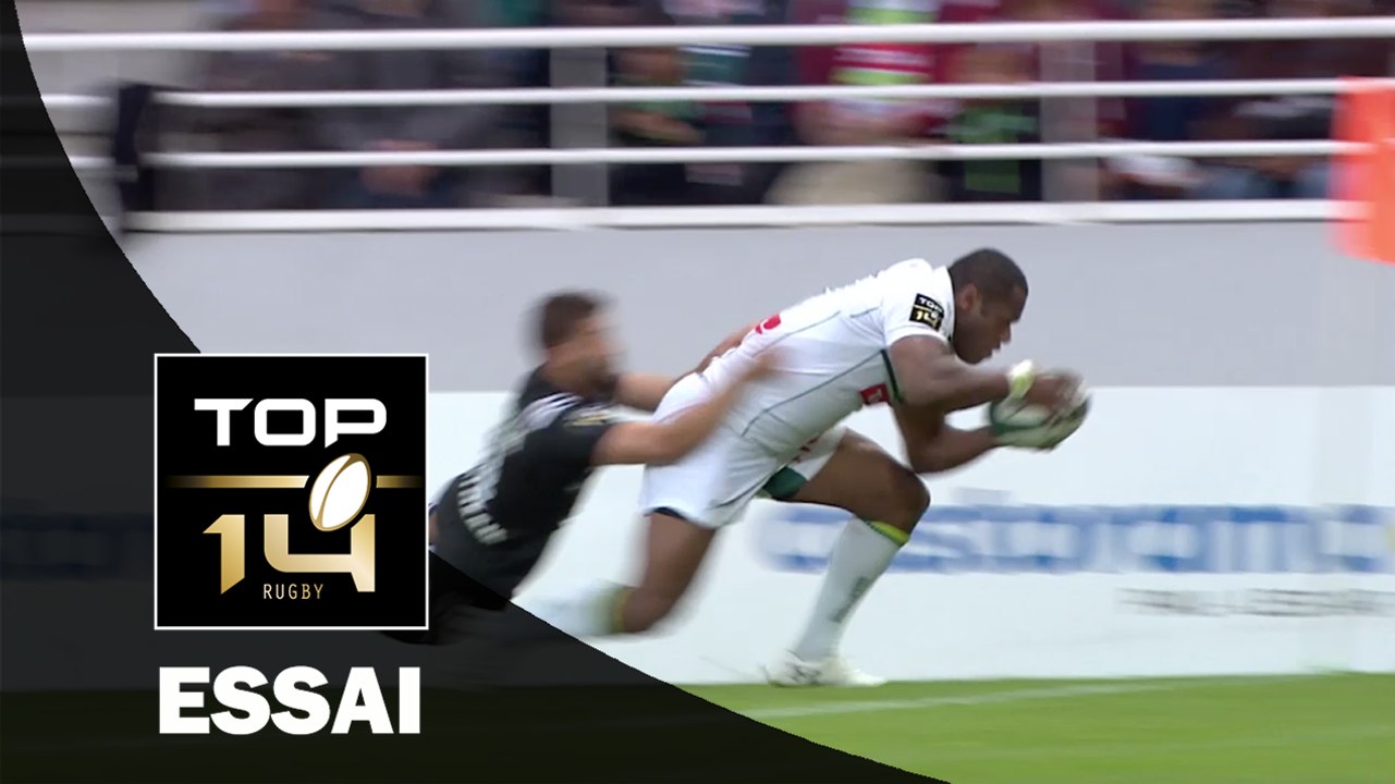 TOP 14 ‐ Essai 2 Watisoni VOTU (PAU) – Pau - Brive – J25 – Saison 2016/2017