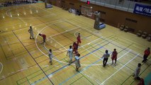 市立船橋vs開志国際(2Q)高校バスケ 2015 KAZU CUP