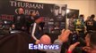 Angel Garcia Goes Off On Thurman Keith Waves Him Off - EsNews Boxing