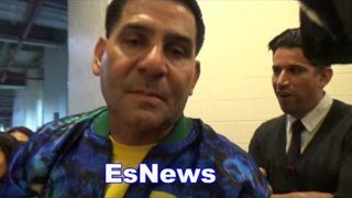 Angel Garcia We Were Robbed Wants Danny To Retire Tonight EsNews Boxing