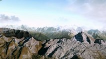 X-Plane survol des Alpes Haute Savoie