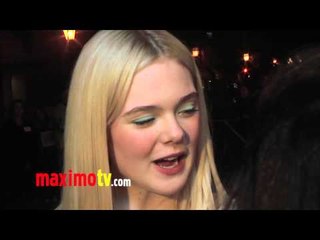 Elle Fanning Interview Soundbytes SBIFF "VIRTUOSOS" Award 2013 Arrivals