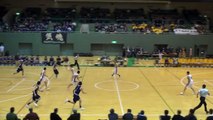 【高校バスケ】京北高校テーブス選手小林選手のクロスオーバー