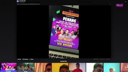 The hitz Morning Crew Tour with Harvinth Skin