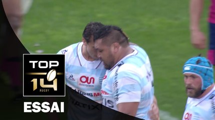 TOP 14 ‐ Essai Ben TAMEIFUNA (RAC) – Paris - Racing 92 – J25 – Saison 2016/2017