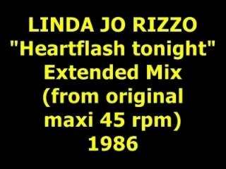 LINDA JO RIZZO  "Heartflash tonight" Maxi 45 rpm