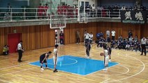 国学院久我山vs京北(2Q)高校バスケ 2014 ウィンターカップ東京都予選決勝リーグ2日目