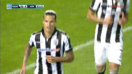 5-1 Aleksandar Prijović AMAZING Goal -PAOK 5-1  Kerkyra – 30.04.2017