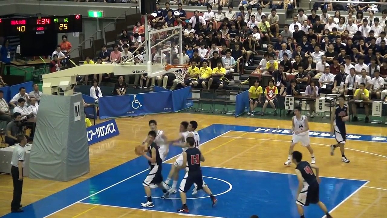 【高校バスケ】福岡大大濠 好プレイ集 高校総体2014 男子バスケ決勝【HD】