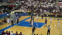 明成vs福岡大大濠(3Q) 2014 高校バスケ インターハイ決勝