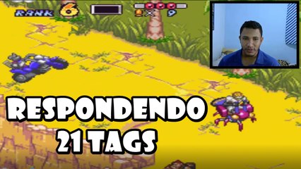 Jogando Biker Mice From Mars e respondendo 21 TAGS