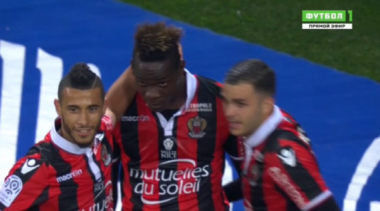 Mario Balotelli Goal HD - Nice vs PSG 1-0