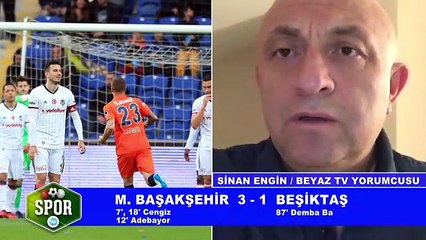 Başakşehir 3-1 Beşiktaş maçı yorumları izle