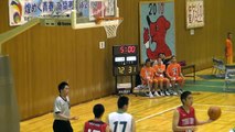 市立船橋vs東海大浦安(3Q)高校バスケ2014 インターハイ千葉県予選決勝リーグ