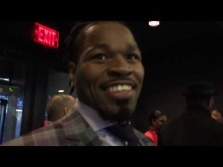 Shawn Porter arrives for presser with Berto - esnews boxing