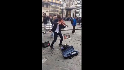 L'incroyable performance d'un violoniste