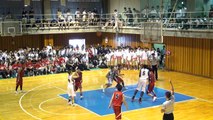 八王子vs足立学園(2Q)高校バスケ2014 インターハイ東京都予選決勝リーグ3日目