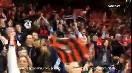 Mario Balotelli Goal Nice 1 - 0 PSG Ligue 1 30-4-2017