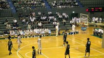 土浦日大vs前橋育英(4Q)高校バスケ 2014関東大会決勝