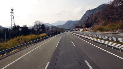 JR東海バス 中央ライナーなごや３号 前面展望 談合坂サービスエリア～諏訪湖サービスエリア part 1/2