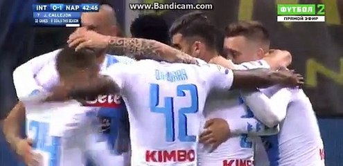 Jose Callejon GOAL HD - Inter 0-1 Napoli - Serie A - 30.04.2017 HD
